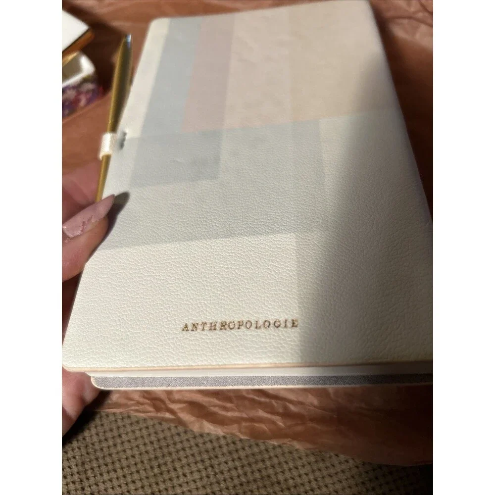 N Anthropologie Monogram Journal for N Names & Porcelain Trinket Box NEW Nancy